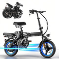500W Folding Electric Bike - 35 Mile Range, UL Certified